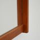 1960s Scandinavian teak mirror