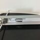 Fold and chrome sheet office lamp, 50s