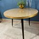 Vintage tripod coffee table 1950