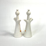 Vinaigrier & Oil anthropomorphic by Roger Capron, circa 1960