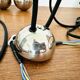 Adjustable Double Posa40 Nickel Plated Pendant Lamp by Florian Schulz