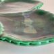 Vintage Glazed Ceramic Barbotine Dish