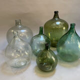 6 large french carboys & demi-johns