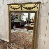 Miroir - Trumeau style Louis XVI époque  Napoléon III