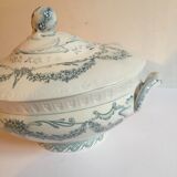 Soupière Sarreguemines Louis XVI