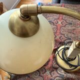 Art Deco Brass and Bakelite Desk Lamp, Germany, 1930s