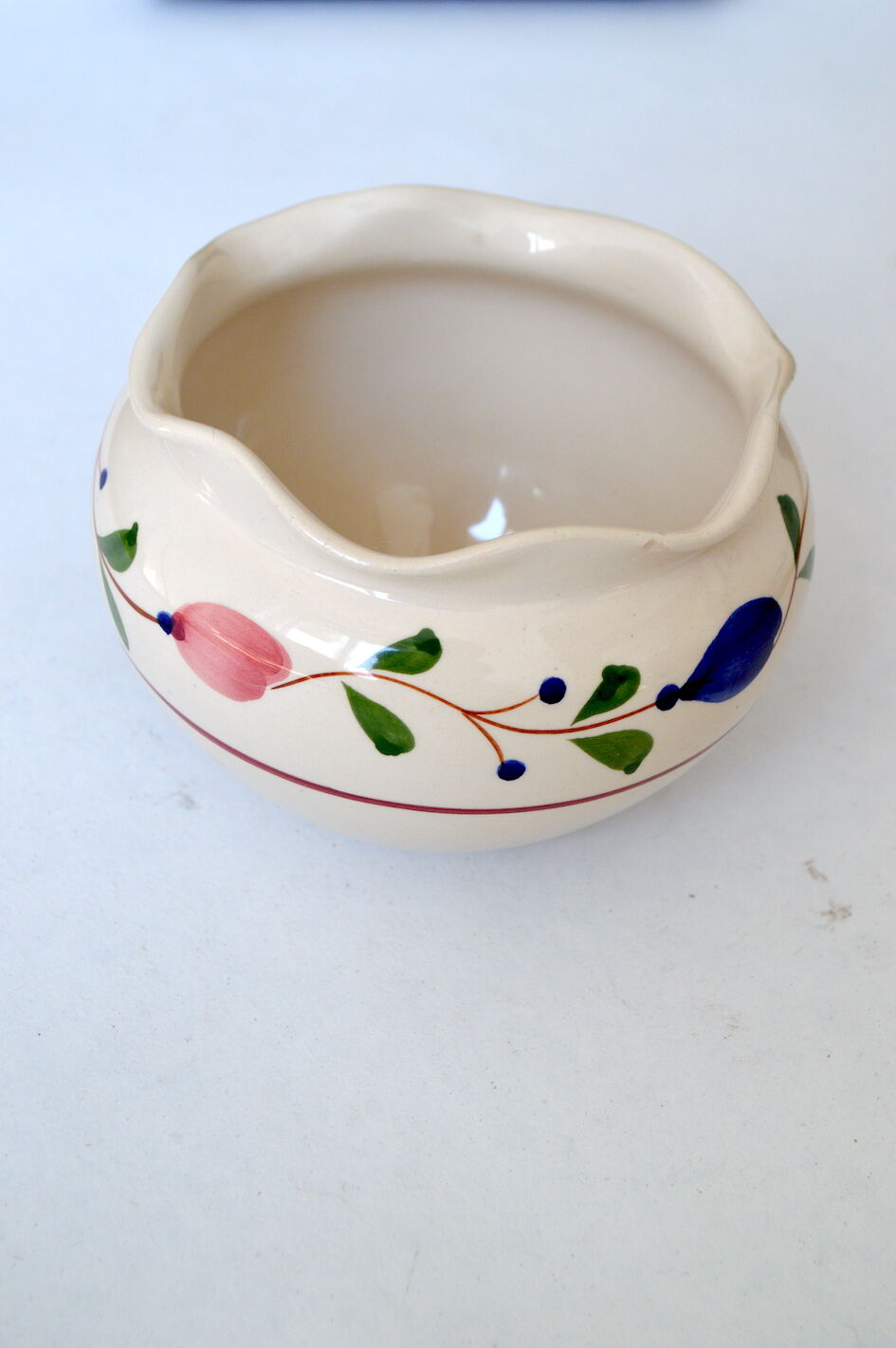 Hand-painted pot cover