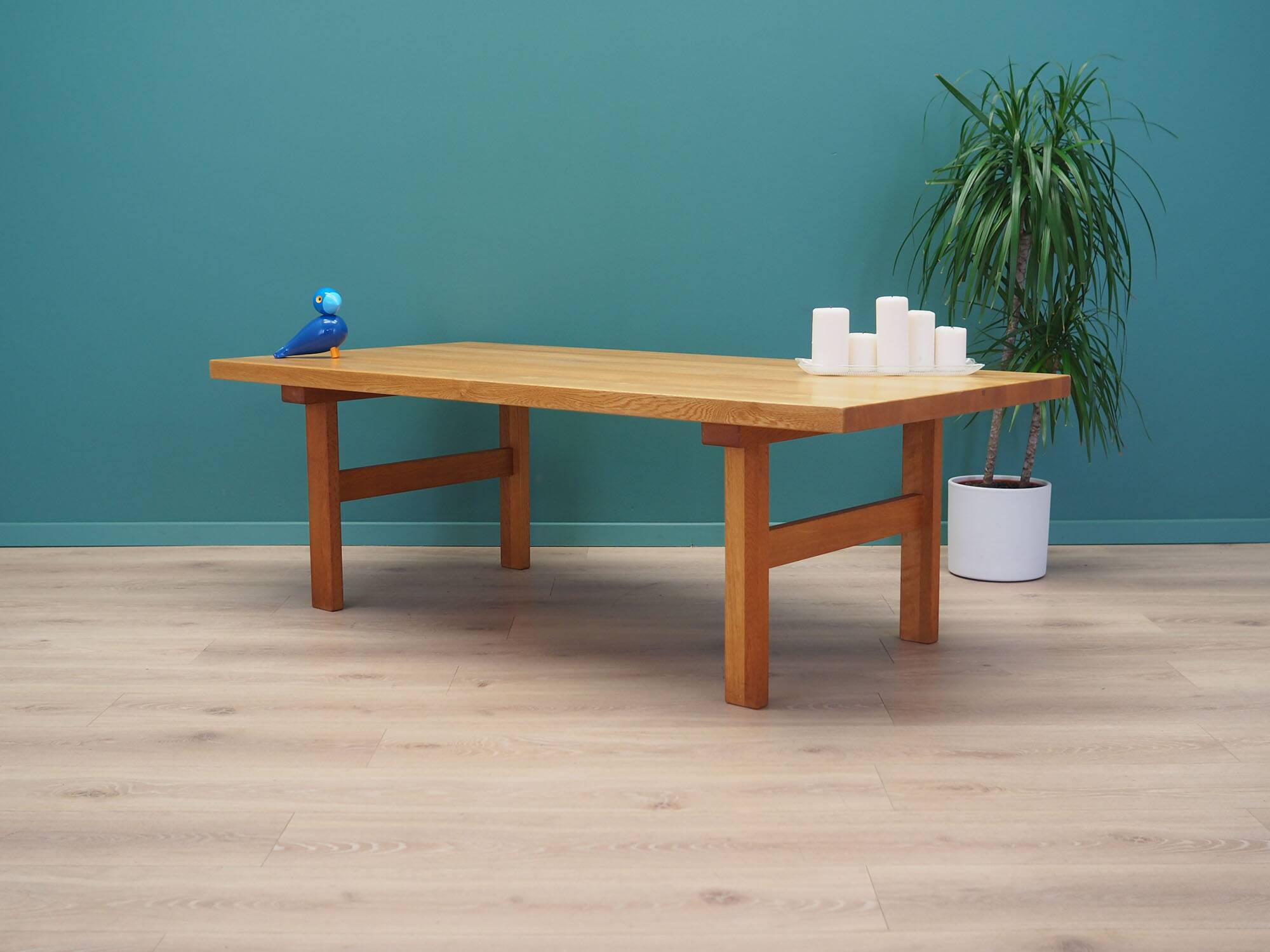 Ash coffee table, Danish design, 1980s, production: Denmark