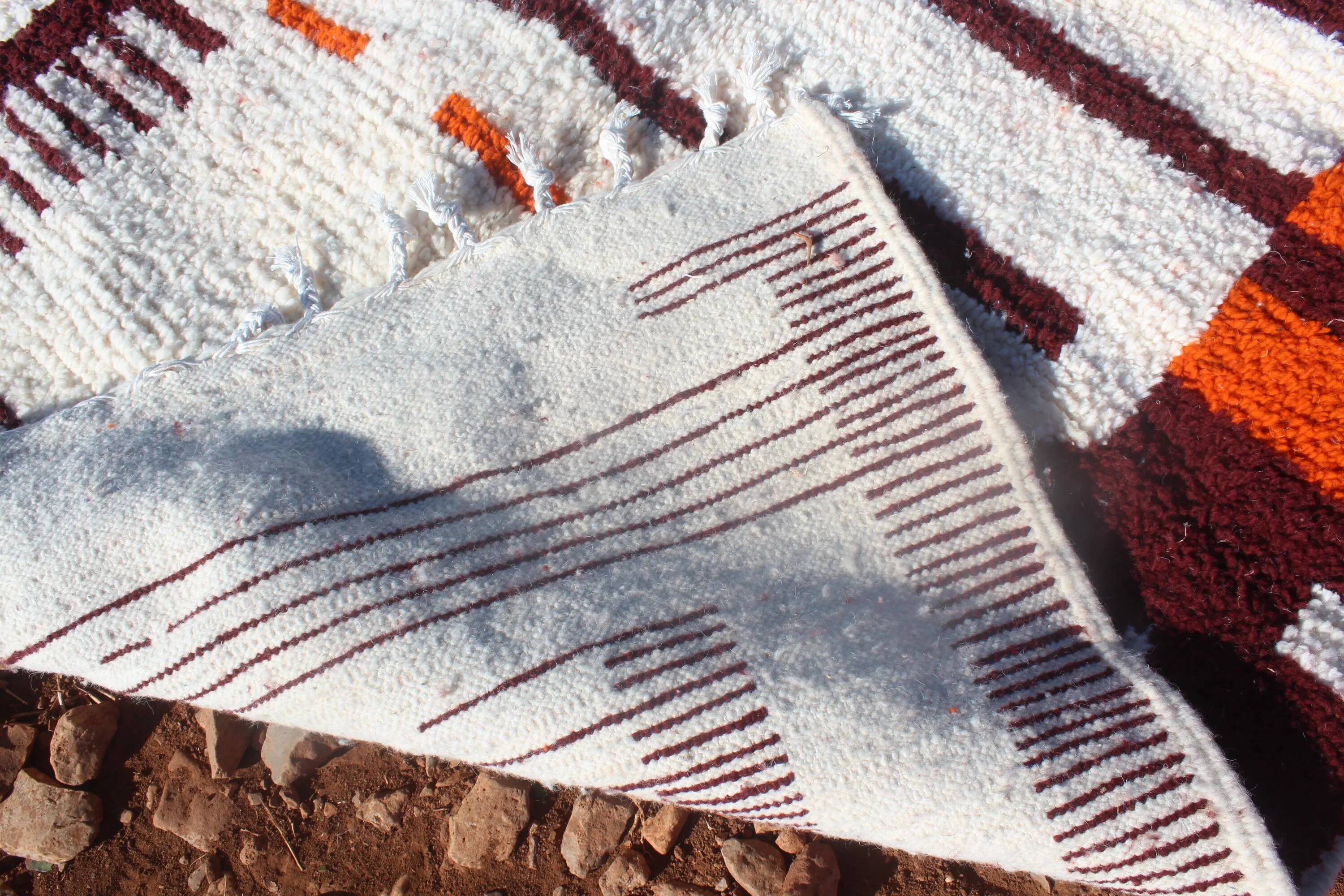 Handwoven Moroccan rug 2.5 x 1.5 m