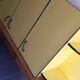 Meuble formica jaune