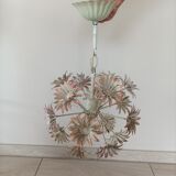Flower ball chandelier