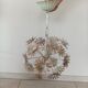 Flower ball chandelier