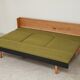 Green folding bench / Sofa  
Drevotvar Czechoslovakia 1960