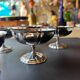Lot 6 coupes à glace inox vintage