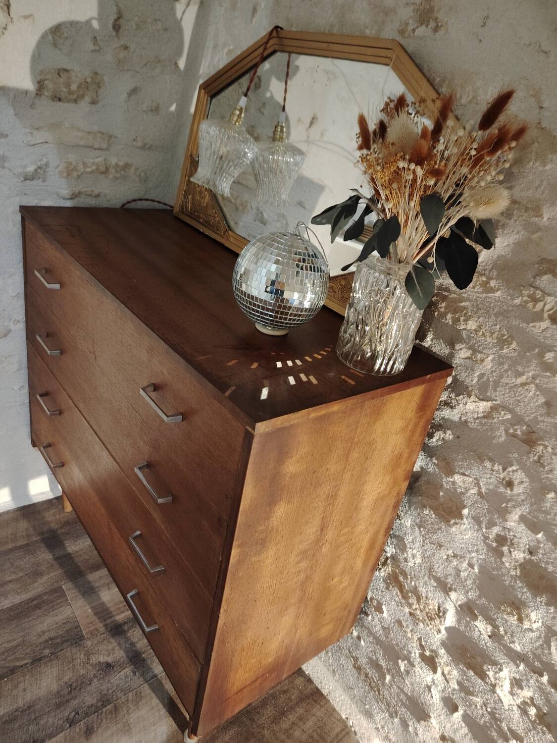 Seventies chest of drawers