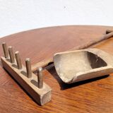 Wooden rake and shovel set for children