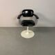 Single Mid-Century Belgian Swivel Armchair Attributed to Rudi Verelst