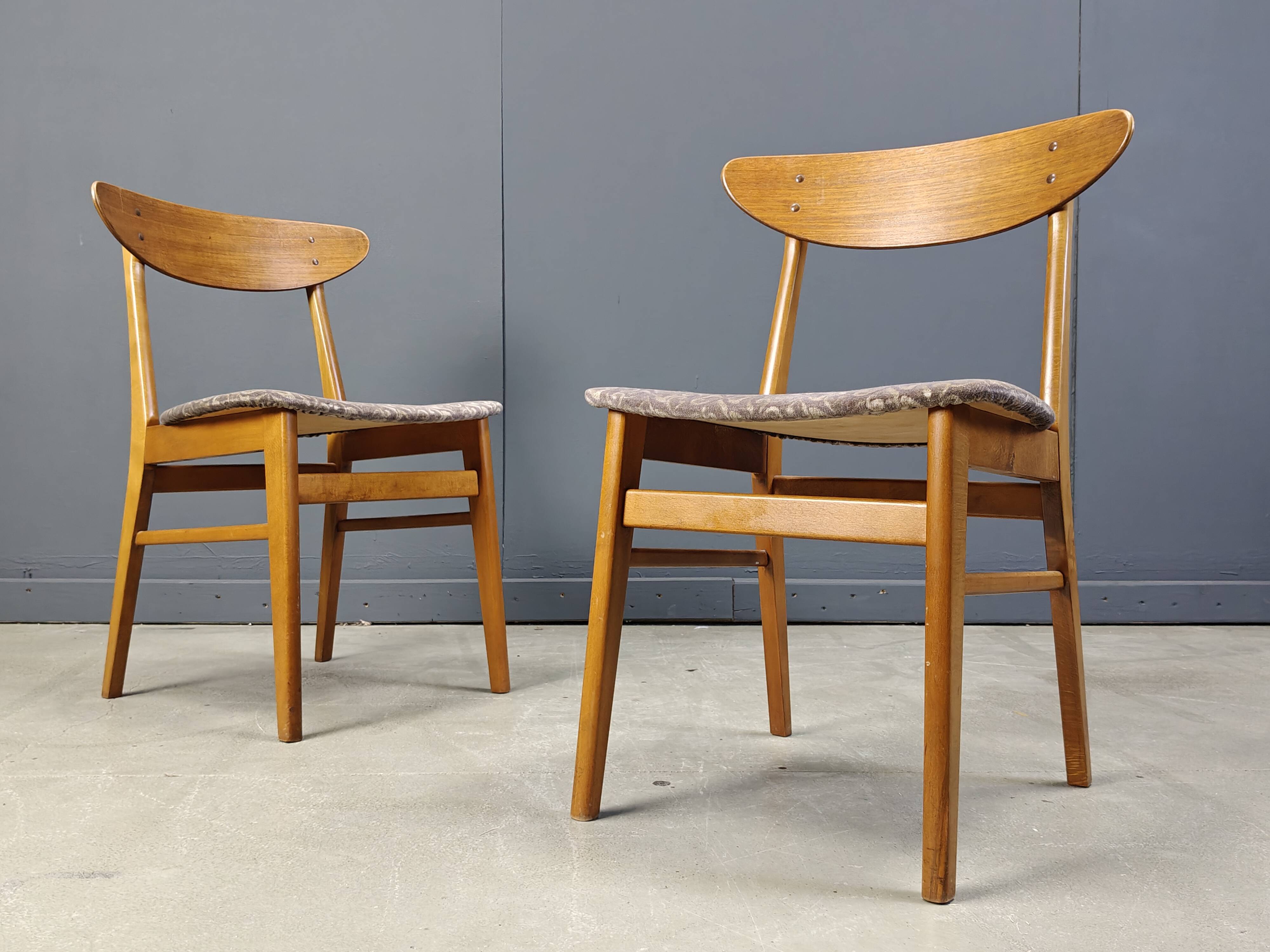 Farstrup Mobler dining chairs, set of 6 - 1960