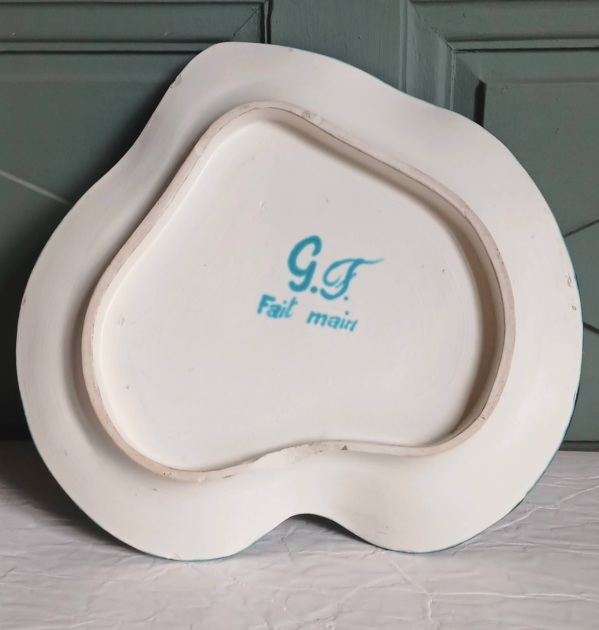 Empty pocket plate Gabriel Fourmaintraux