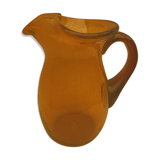 Vintage amber pitcher