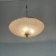 Ceiling chandelier in murano art deco glass