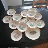 Service to dessert villeroy and boch "Promenade à Paris"