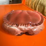 Michel Caugant crab in zoomorphic earthenware