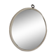 Round wooden mirror