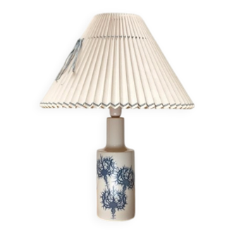 Danish royal table lamp from the mid-century by Kai Lange for Fog & Morup and Royal Copenhagen, 1960s.
