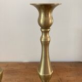 Pair of vintage brass candlesticks