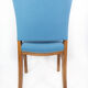 Dining room chair with legs of light mahogany of danish design, 1940s