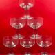 Set of 6 vintage glasses