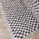 Handmade wool Berber rug 256 X 150 CM