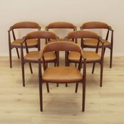 6 chaises danoises en teck, années 1970