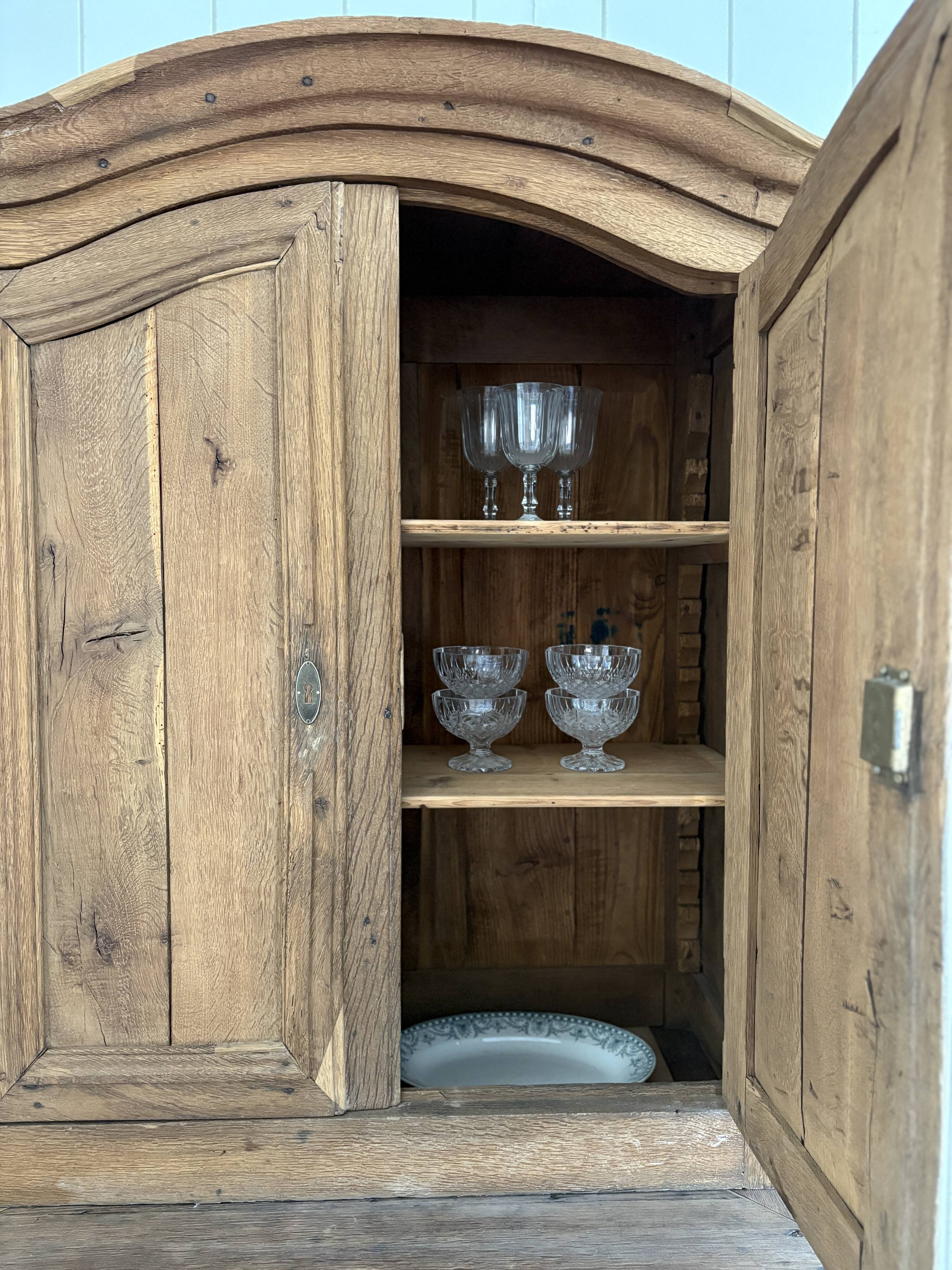 Antique solid oak dresser