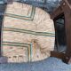 Set of 6 straw bistro chairs