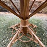Round chestnut table