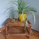 Wicker rattan end table
