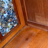 Parisian art deco wardrobe blue gray 1930