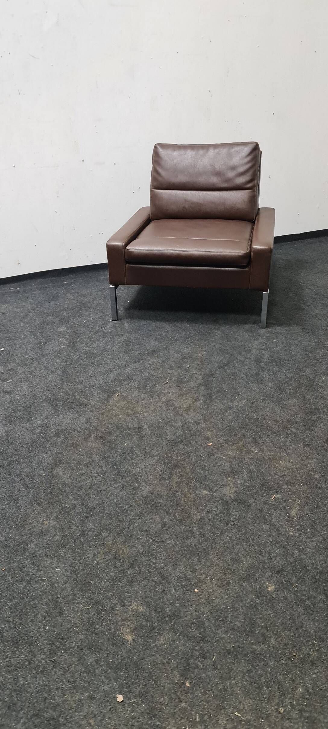 Vintage club chair attributed to hans peter piehl for wilkhahn series 800