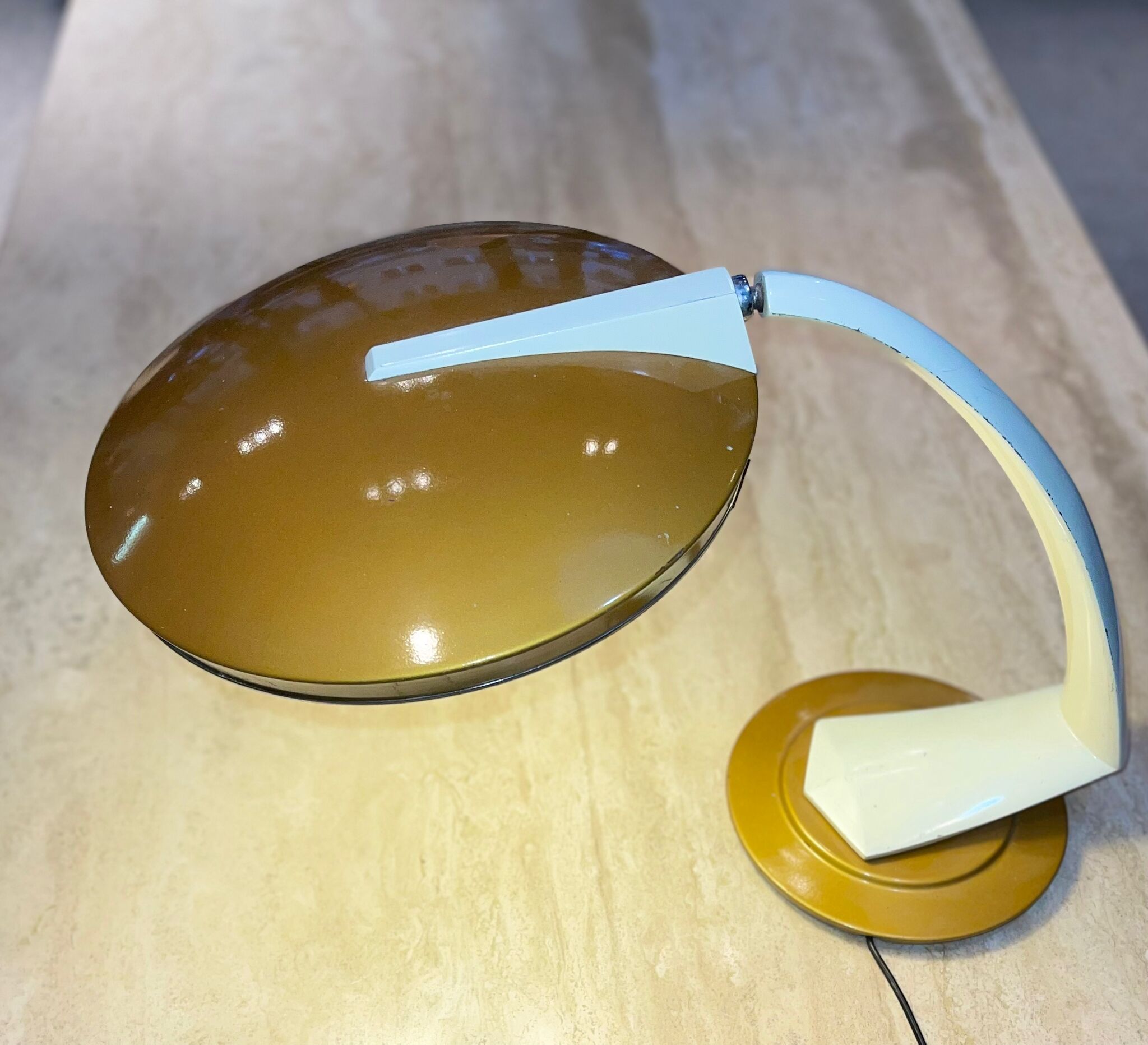 Fase Vintage Boomerang Desk Lamp, 1960s