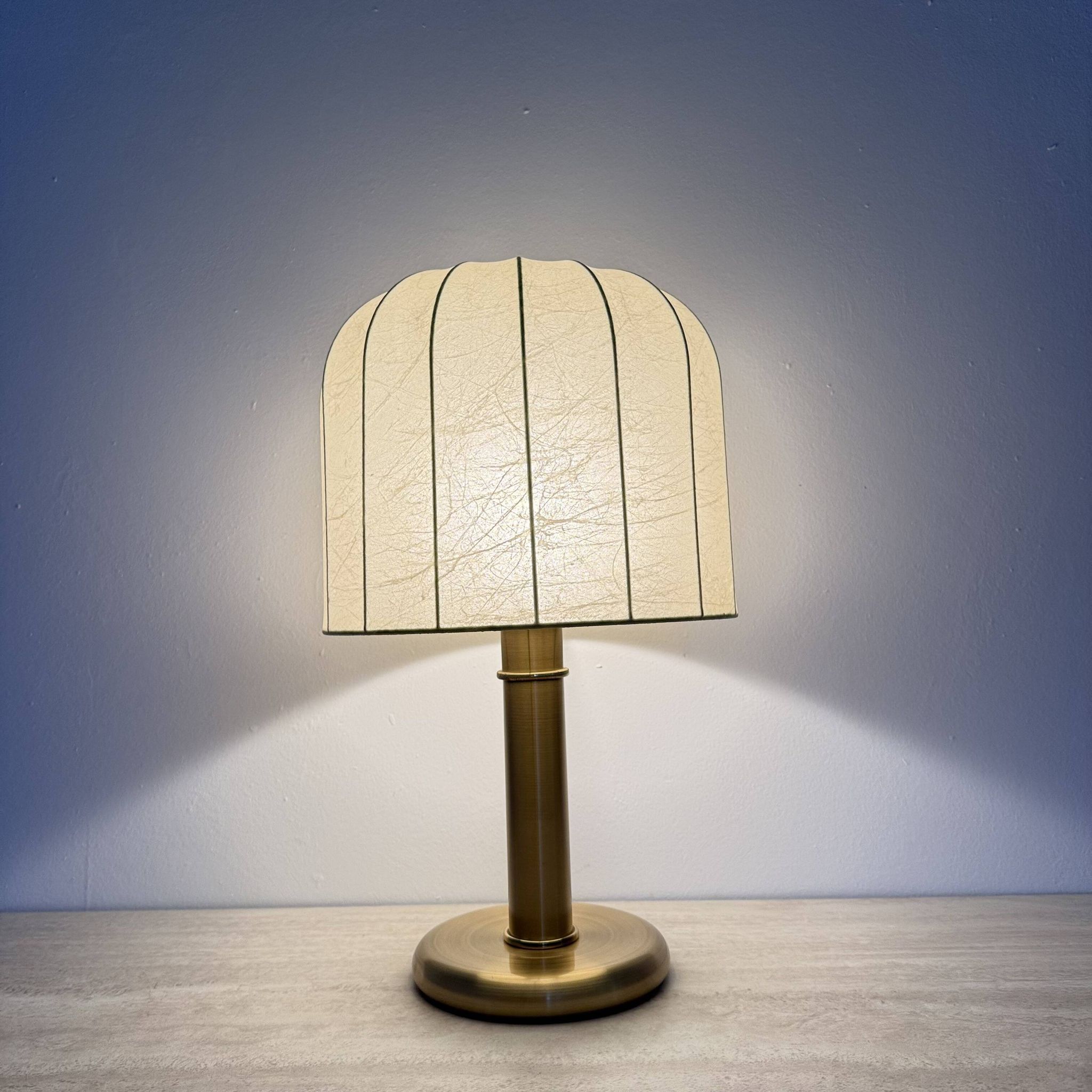 Mid-century design cocoon table lamp ,1970s