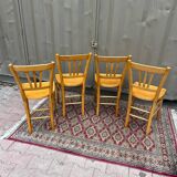Four bistro chairs