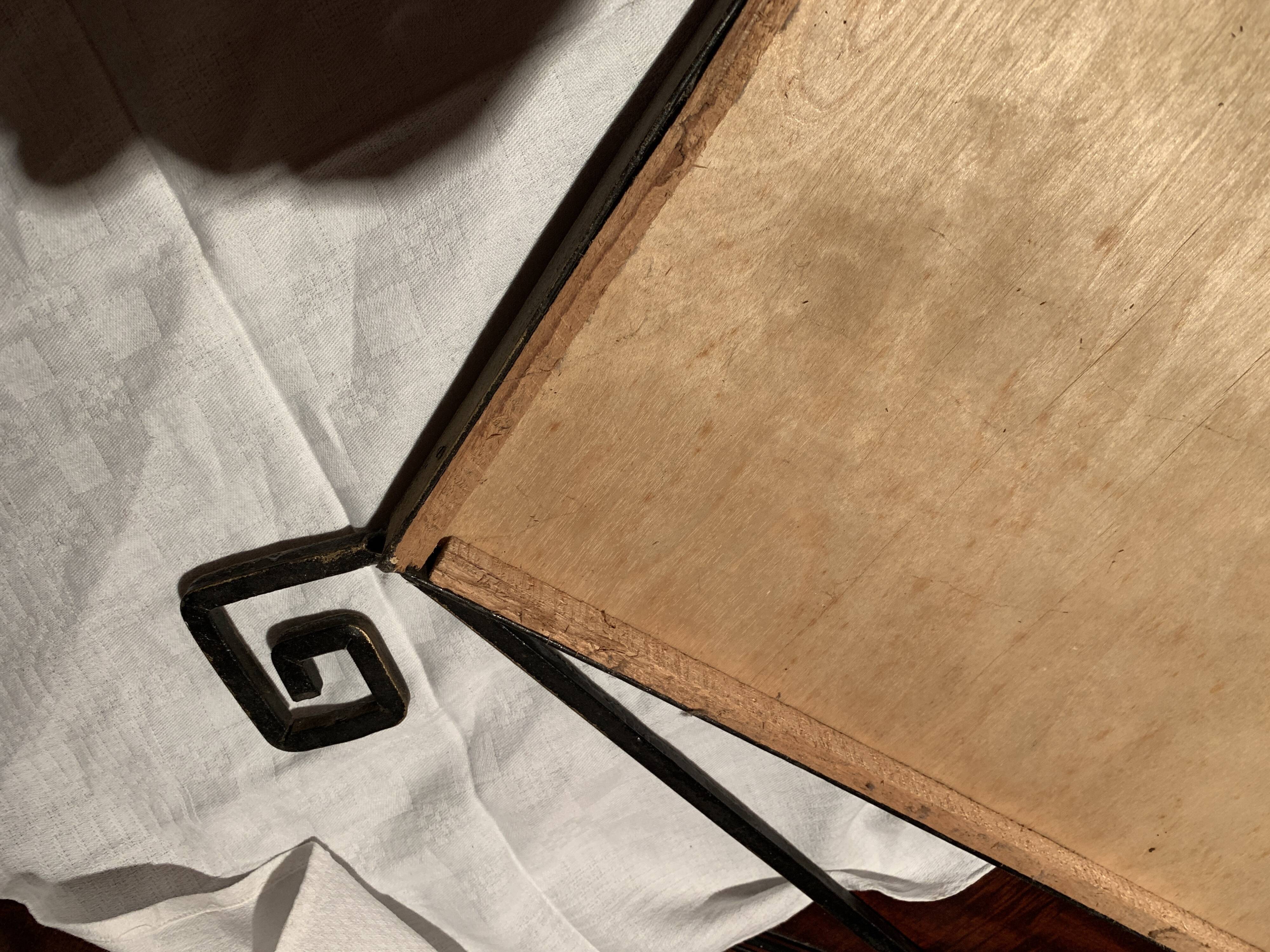 Art deco mirror 69x74cm