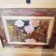 Buffet jaune fleurs