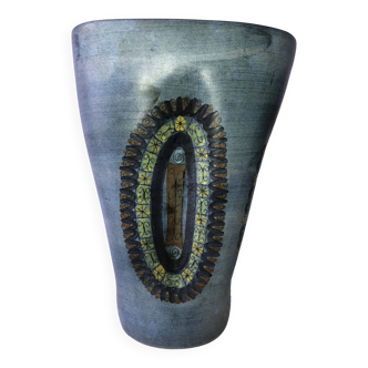 Vase of jean de l'espinasse ceramics of vallauris 60s '