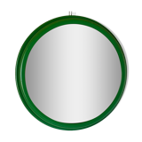 1960s vintage green wall mirror
