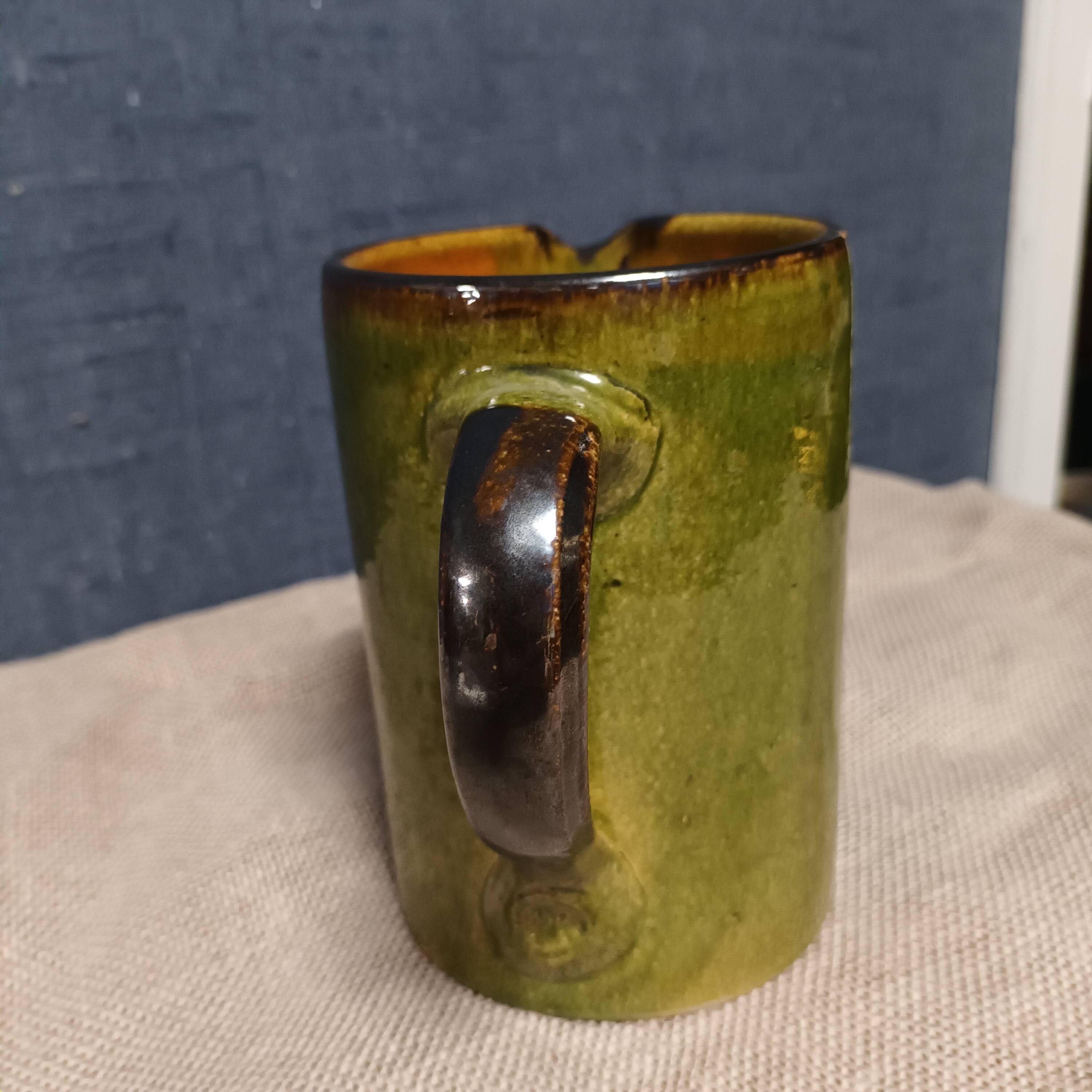 vintage terracotta water pot