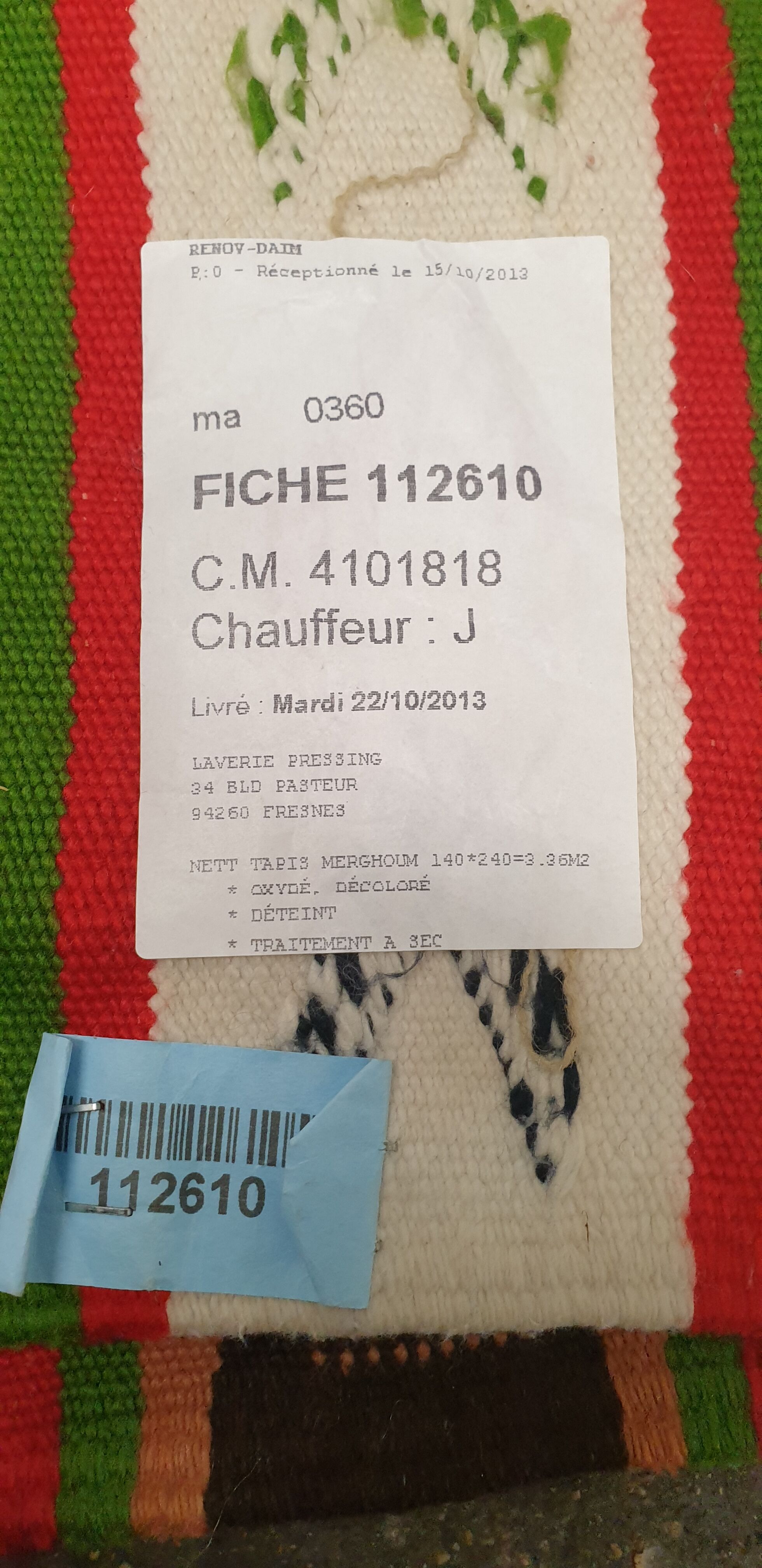 Merghom carpet 240x130cm