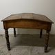 Sloped desk in walnut